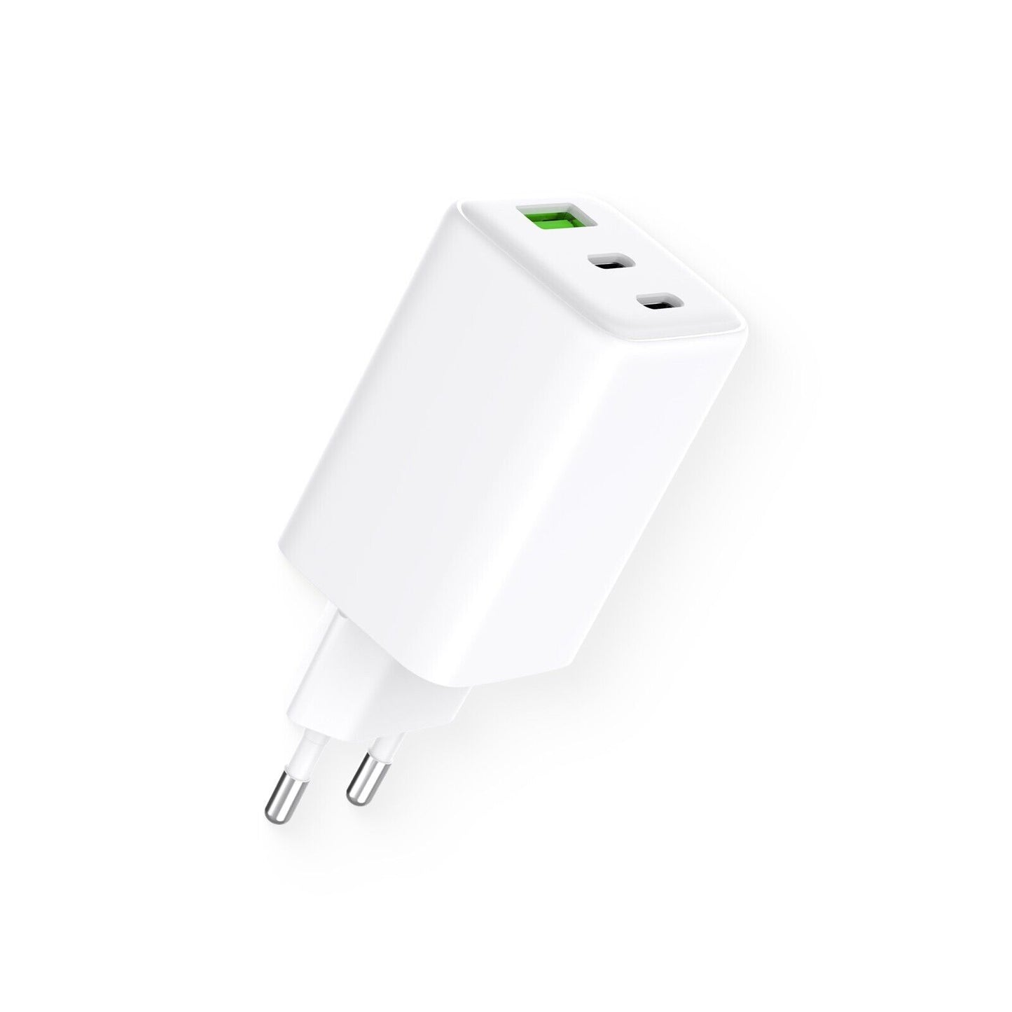 Alkaya 65W USB-A & USB-C+C Netzstecker weiß