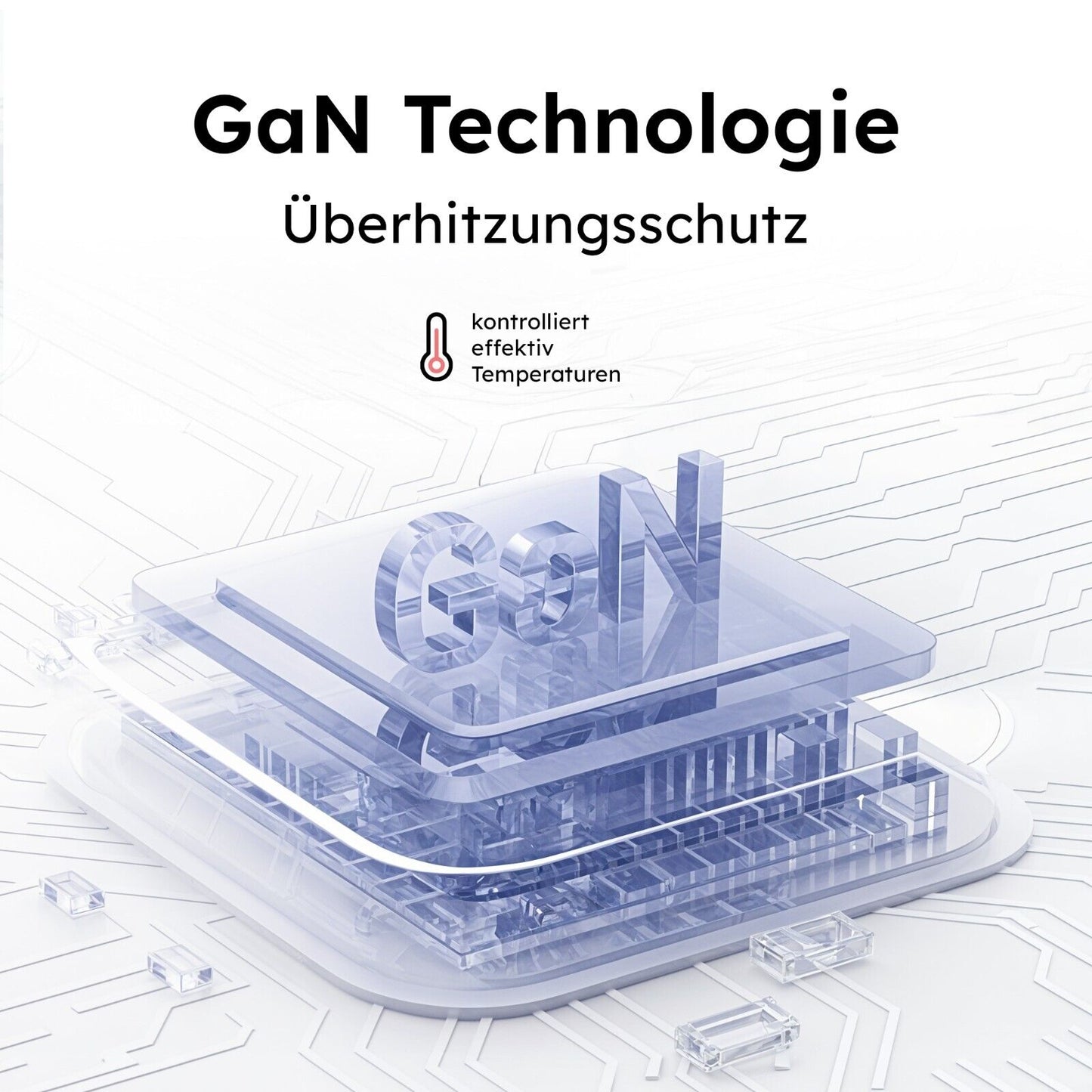 Alkaya 45W USB-A & USB-C Netzstecker schwarz