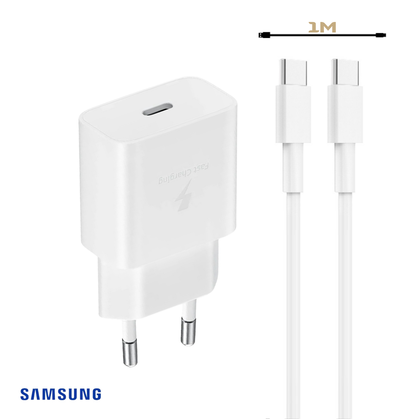 Samsung Schnellladeset 15W USB-C weiß – Ansicht 8