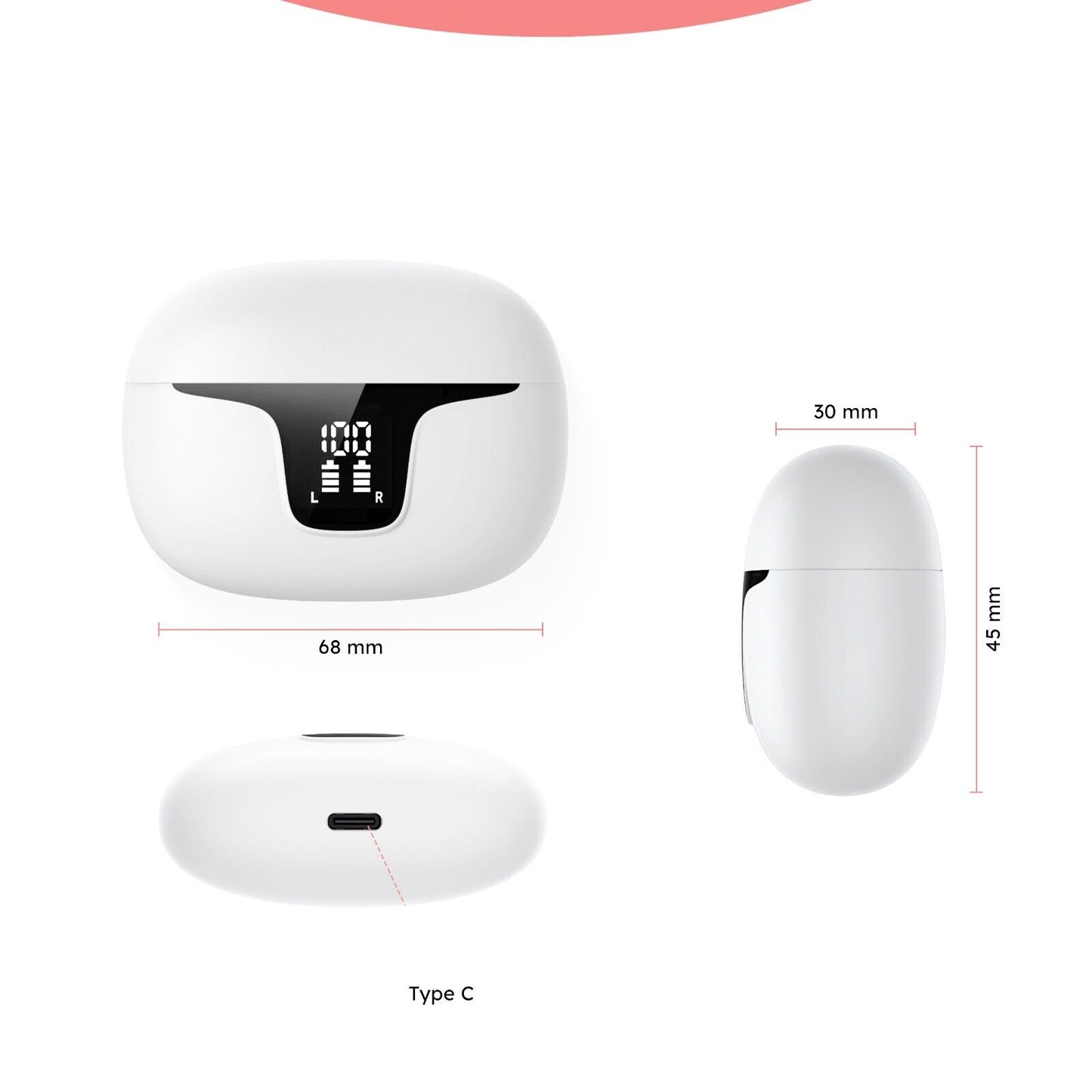 Alkaya Bluetooth Kopfhörer weiß