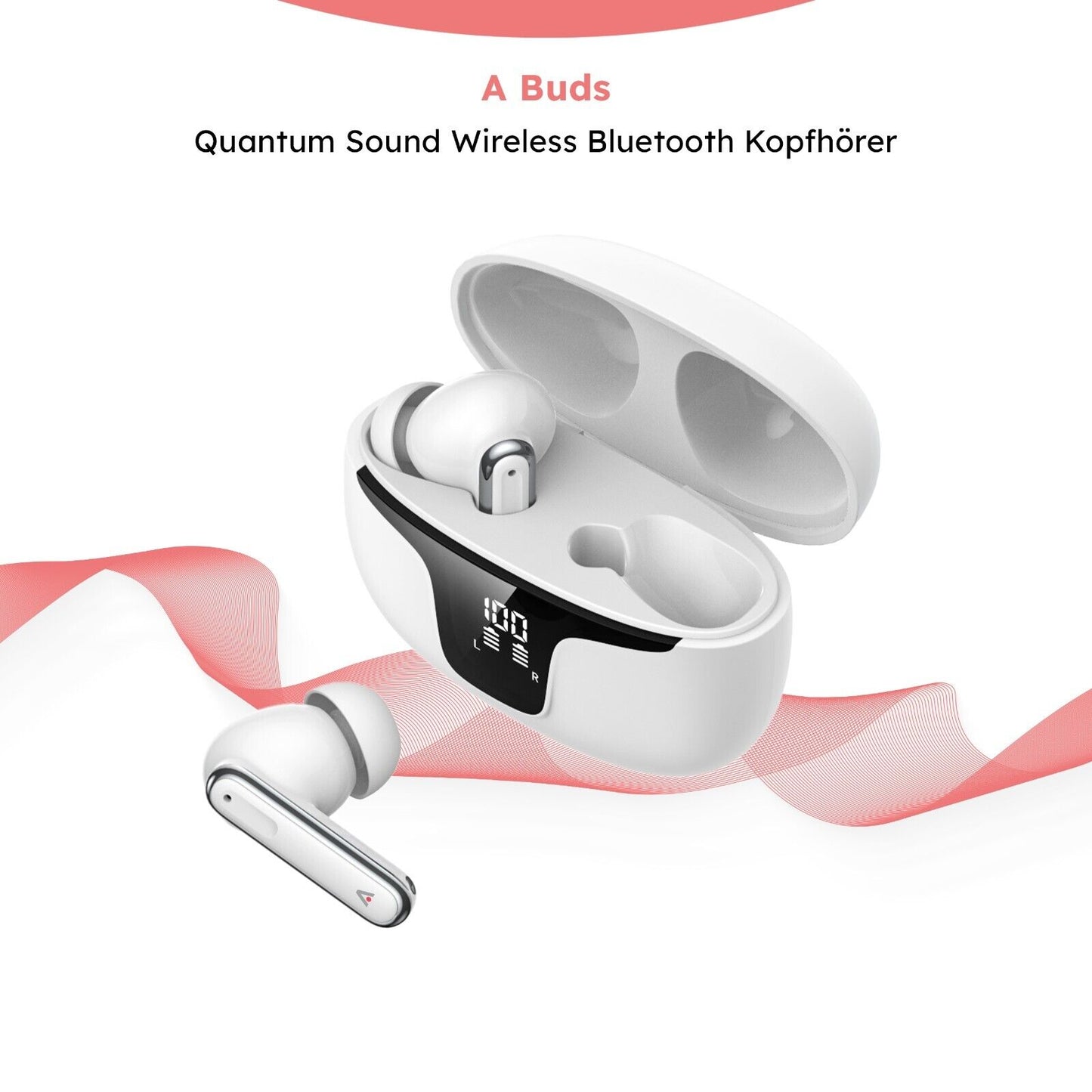 Alkaya Bluetooth Kopfhörer weiß