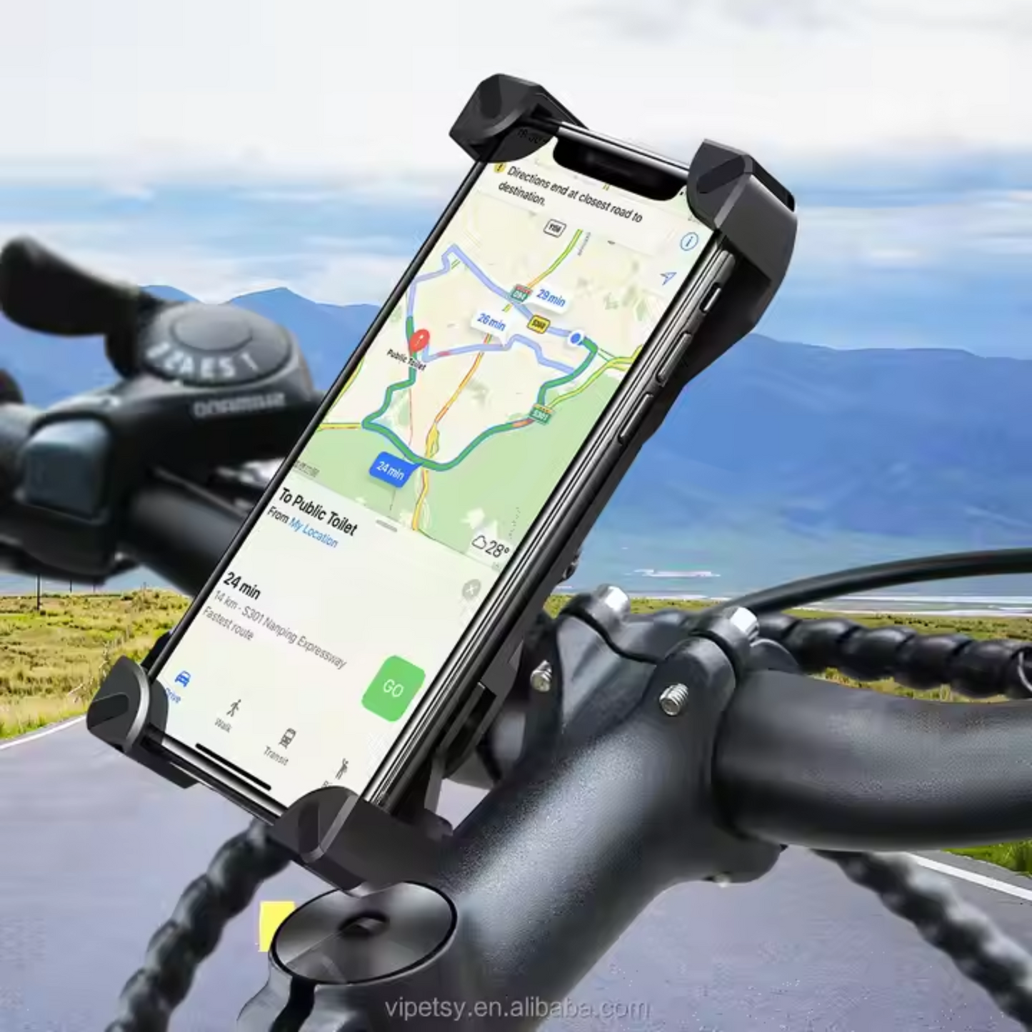 Fahrrad Handyhalterung Hartkunststoff