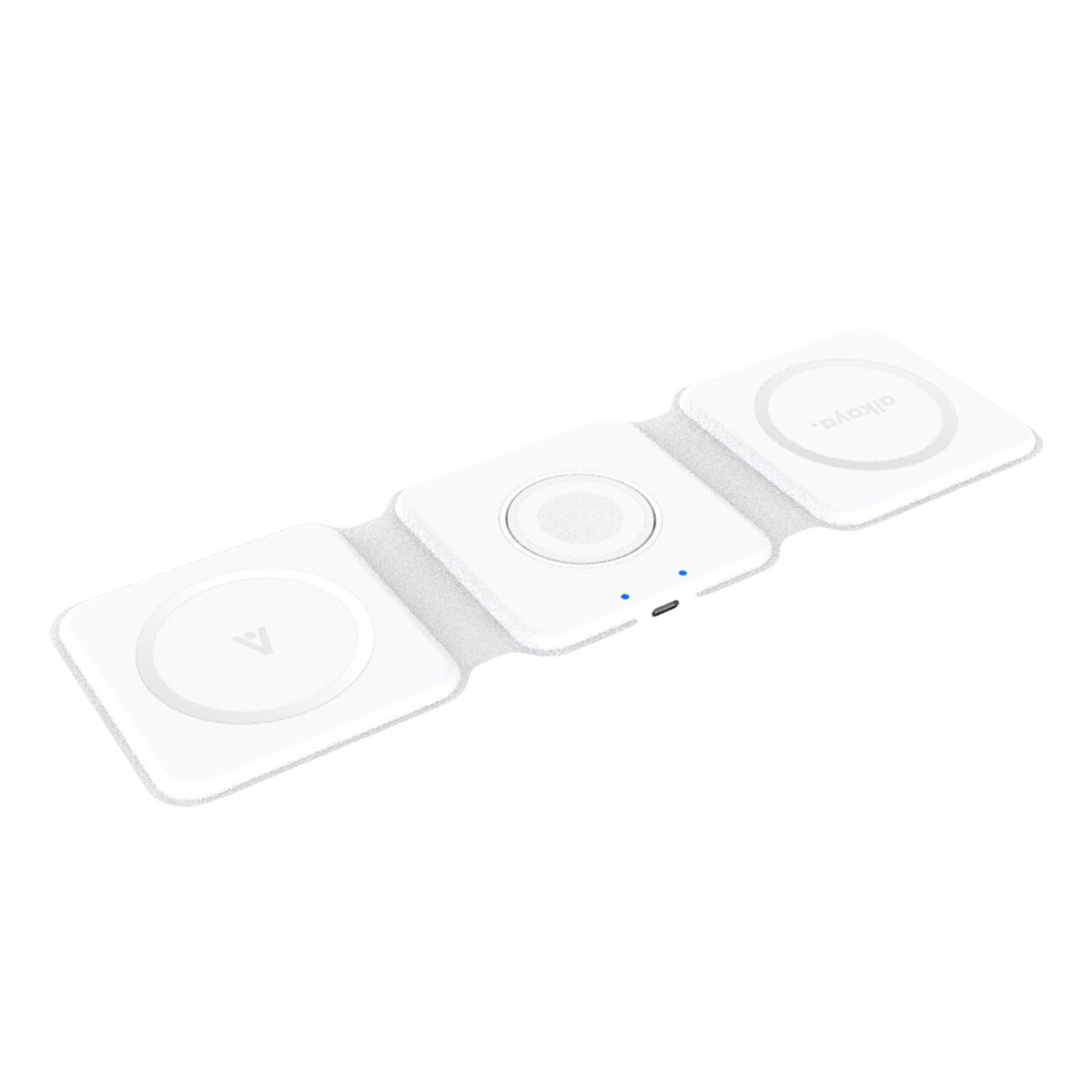 Alkaya Reise Induktives Ladegerät faltbar weiß