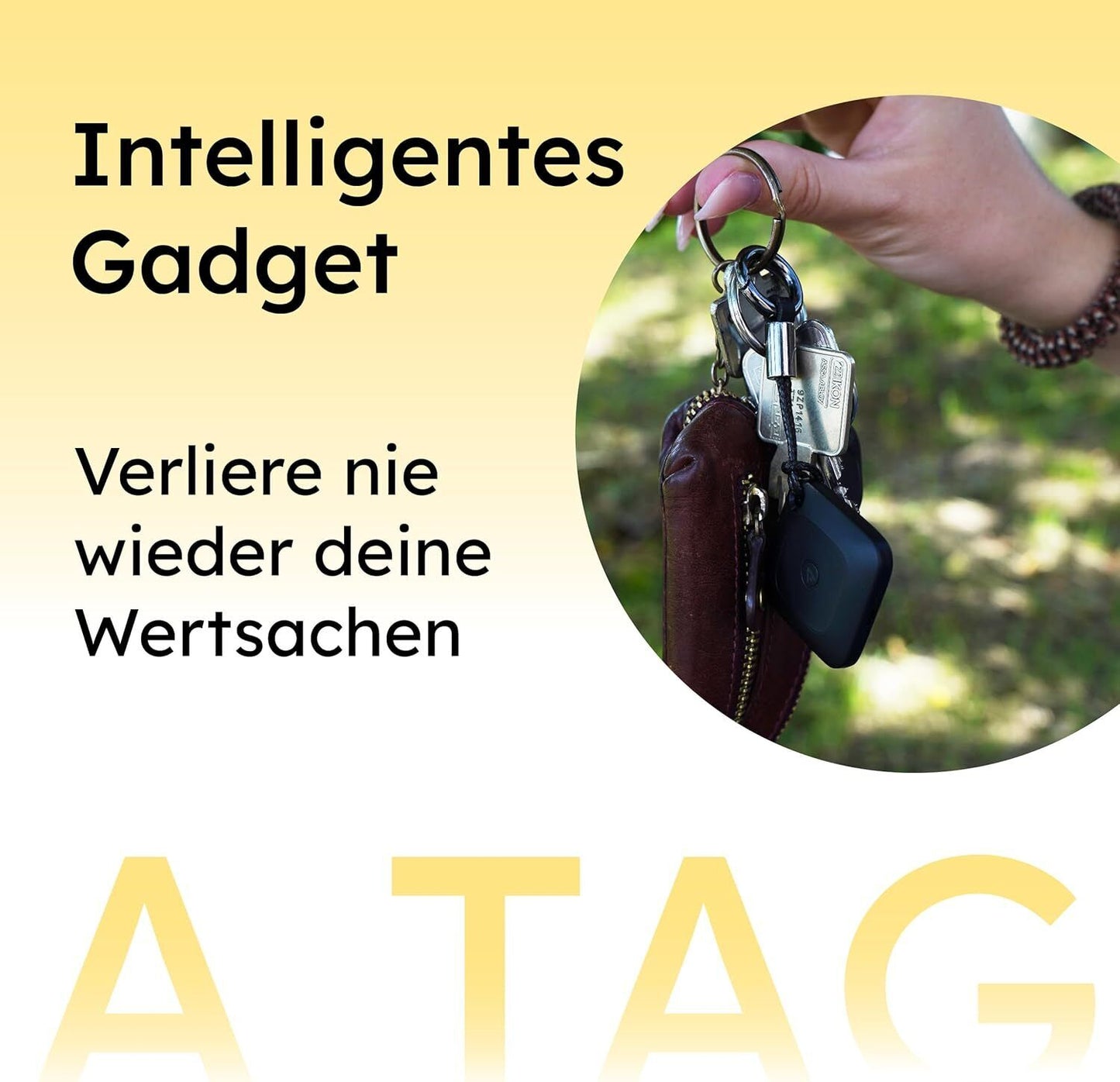 Alkaya A Tag GPS Tracker schwarz
