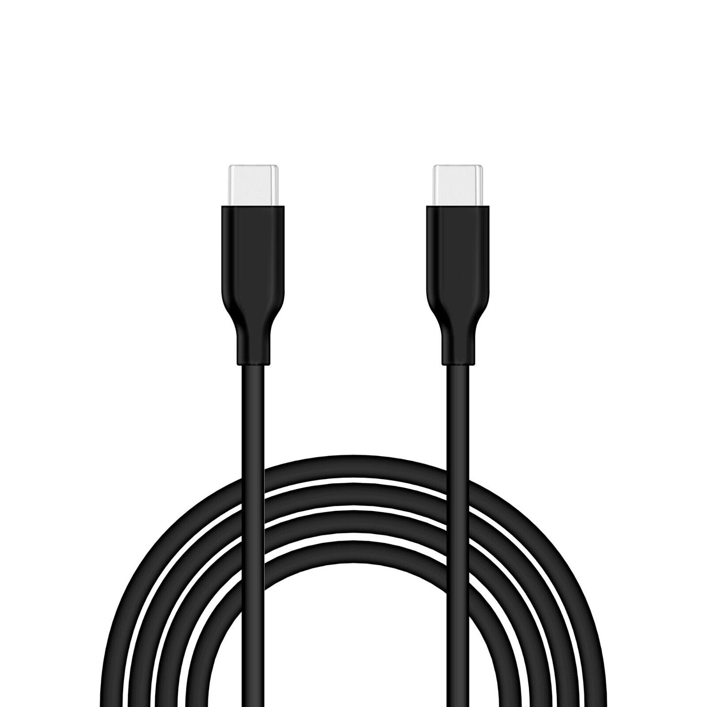 Alkaya 1m USB-C auf USB-C Kabel schwarz