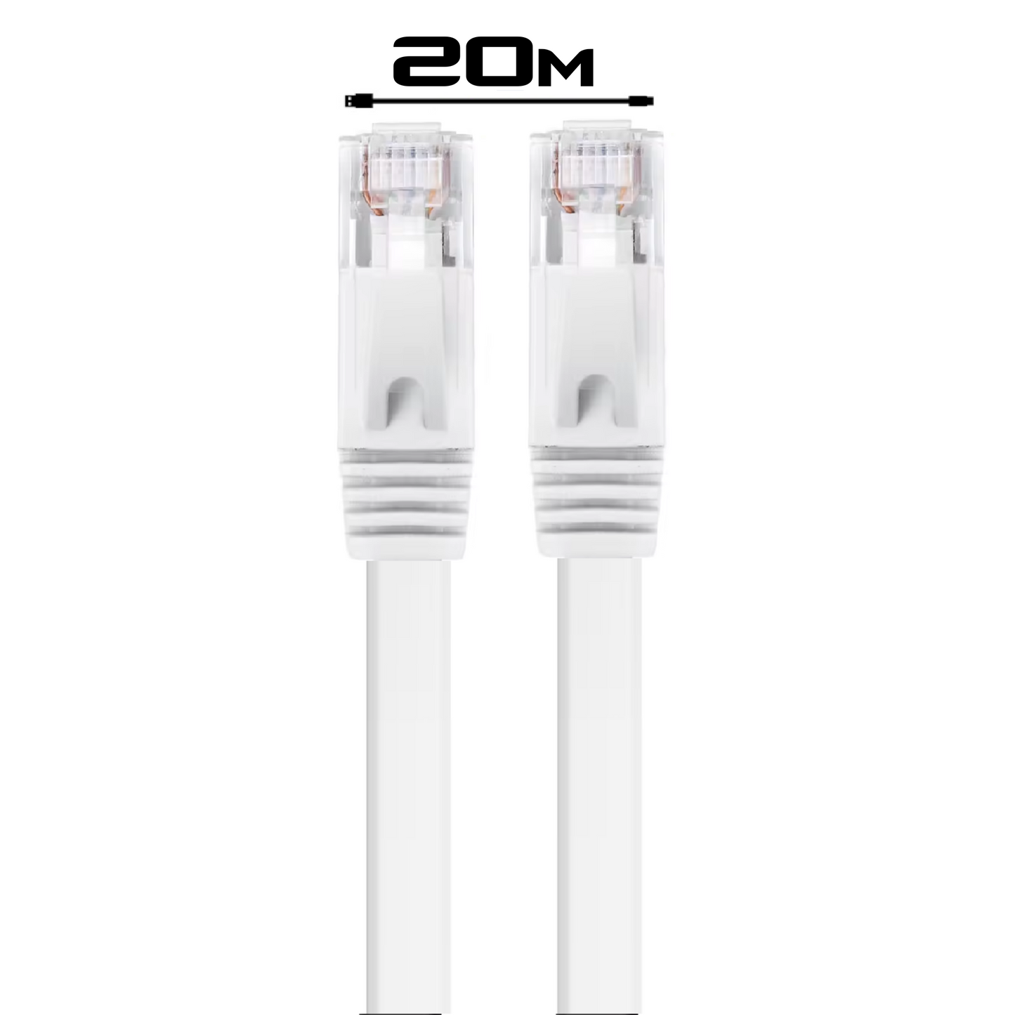 LAN Kabel Cat 6 Flach