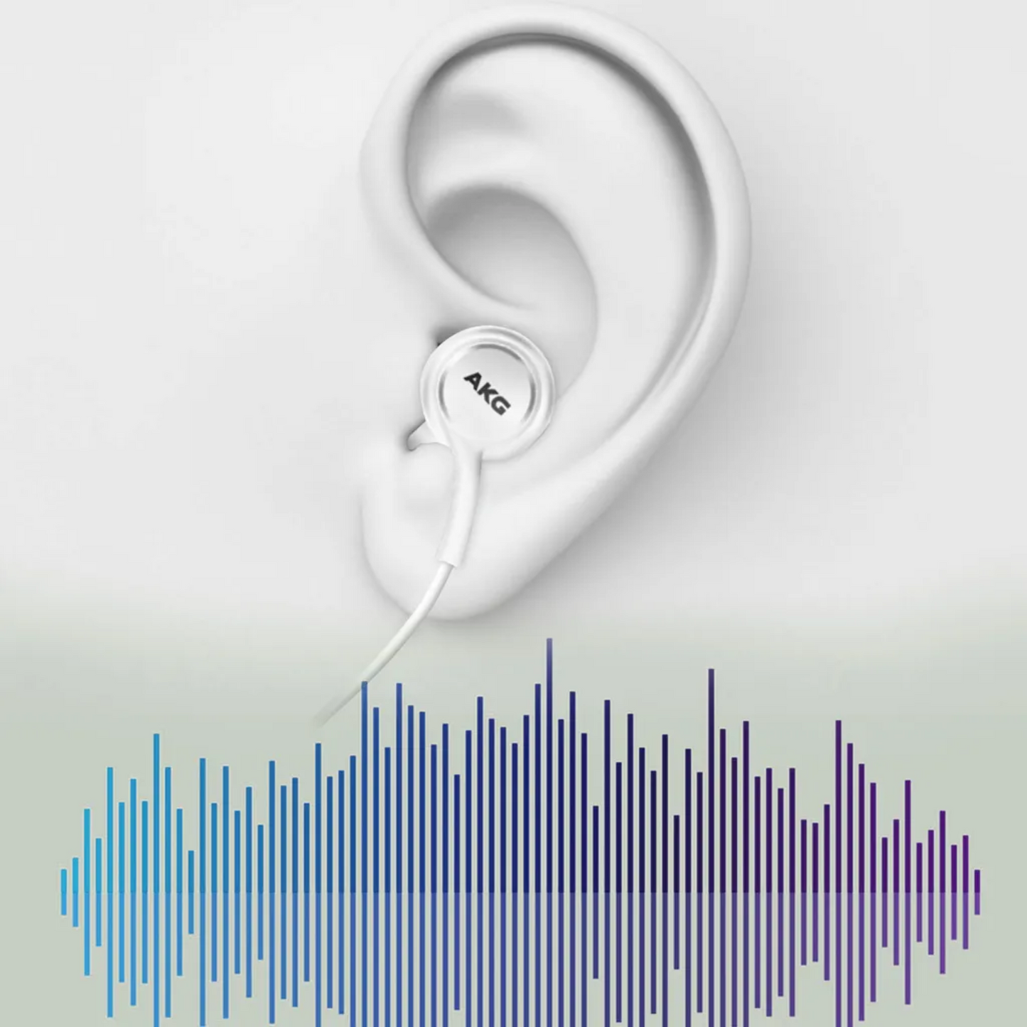 Samsung AKG Kopfhörer weiß