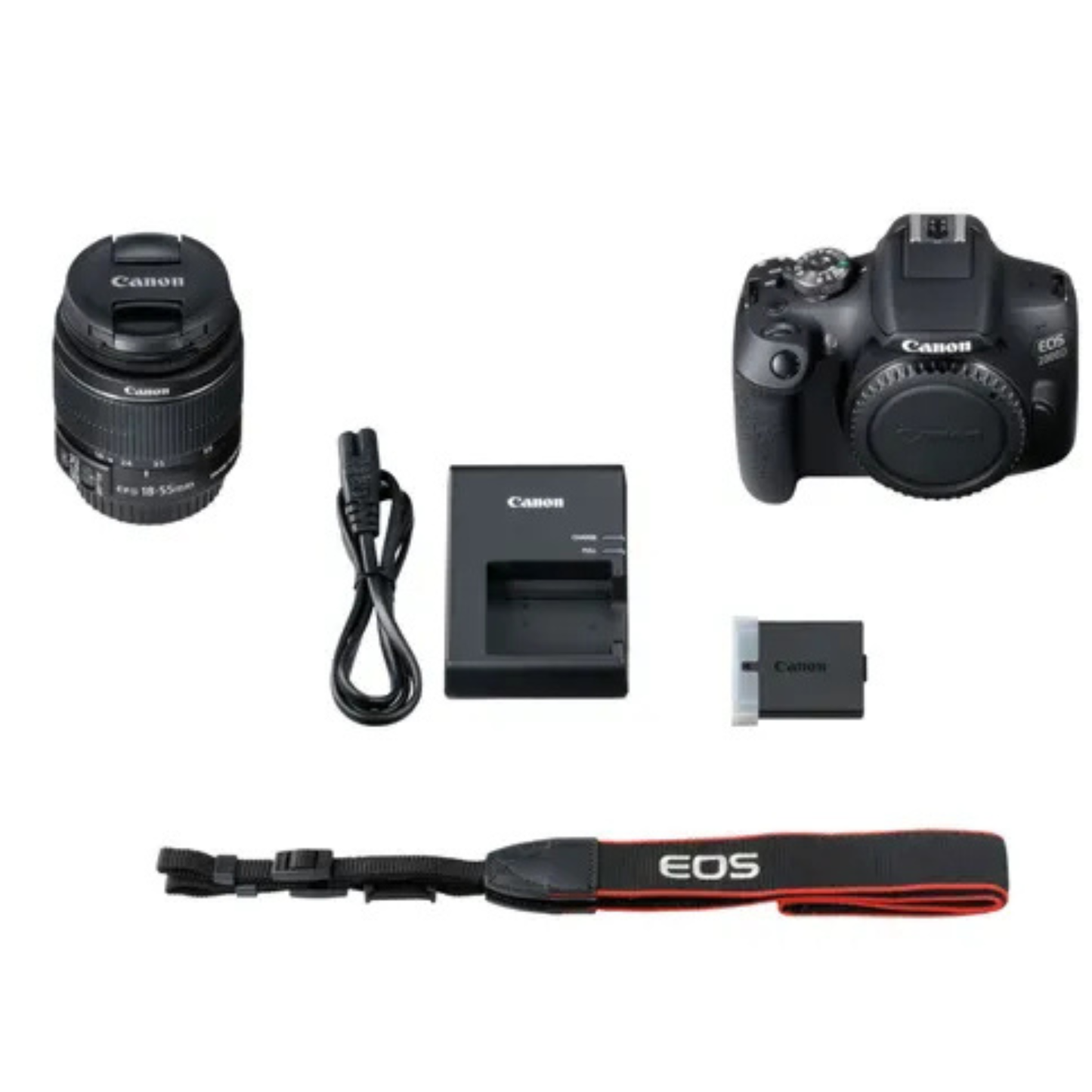 Canon EOS 2000D Kit EF-S 18-55mm IS II NEU & OVP versiegelt