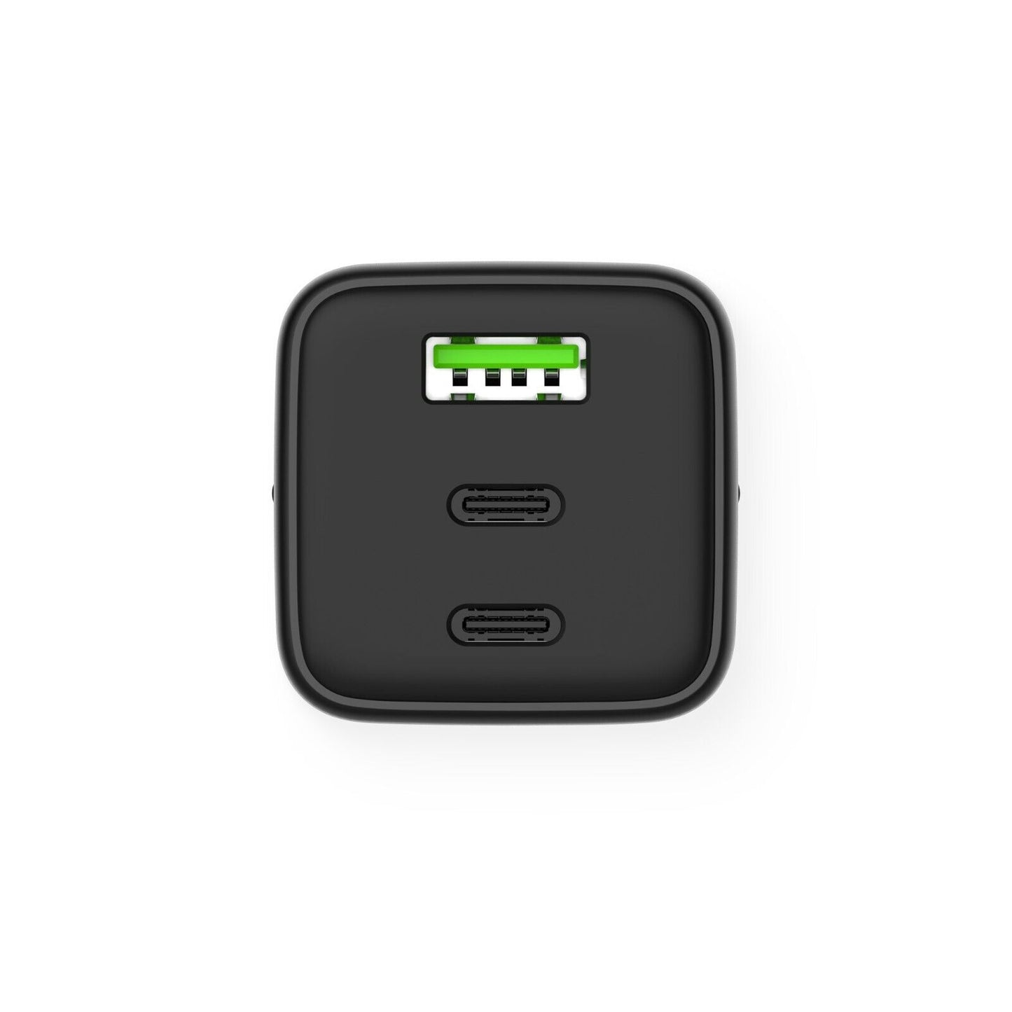 Alkaya 65W USB-A & USB-C+C Netzstecker schwarz