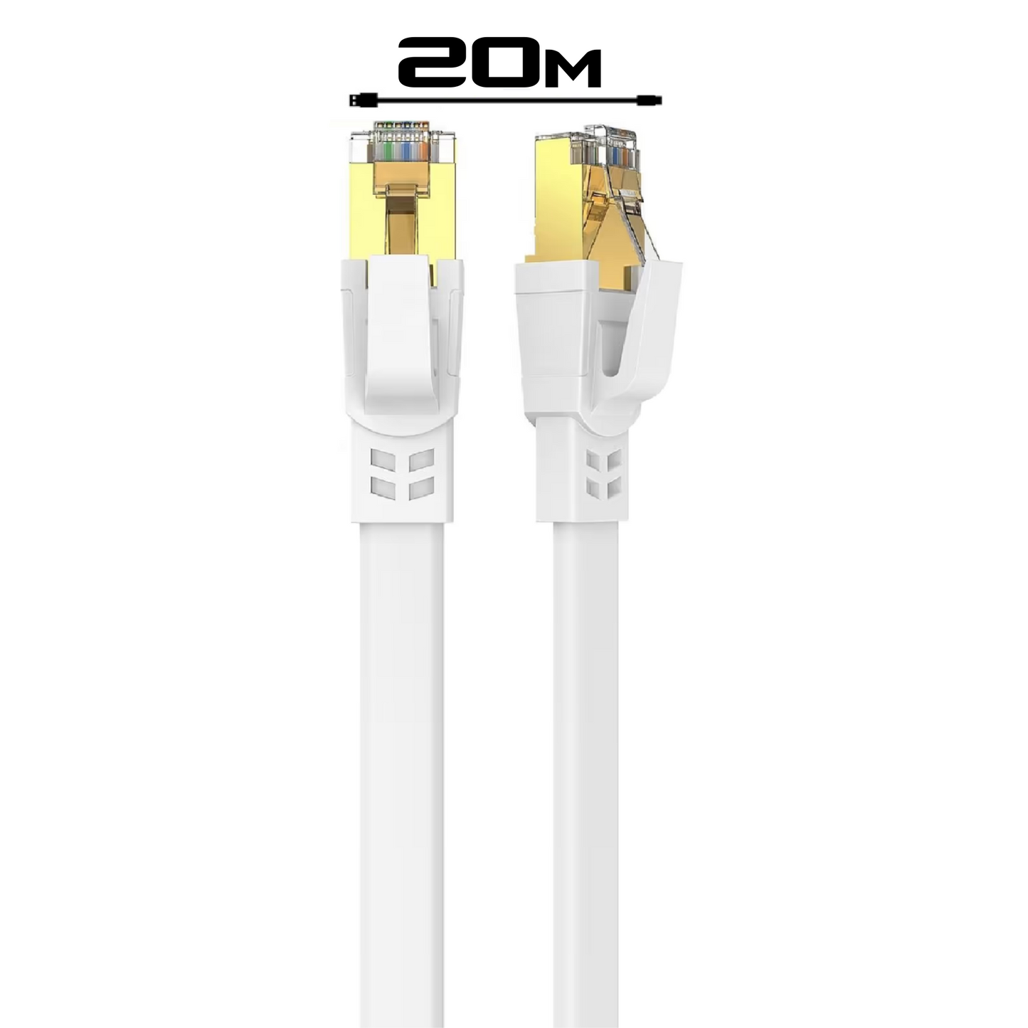 LAN Kabel Cat 8 Flach