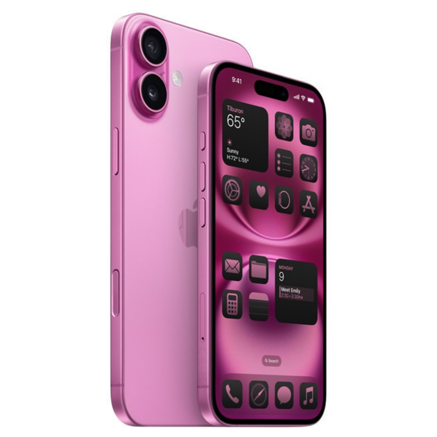 Apple iPhone 16 - 128GB - Weiß - Pink/Rosa - OVP Versiegelt + GRATIS SUPERSET