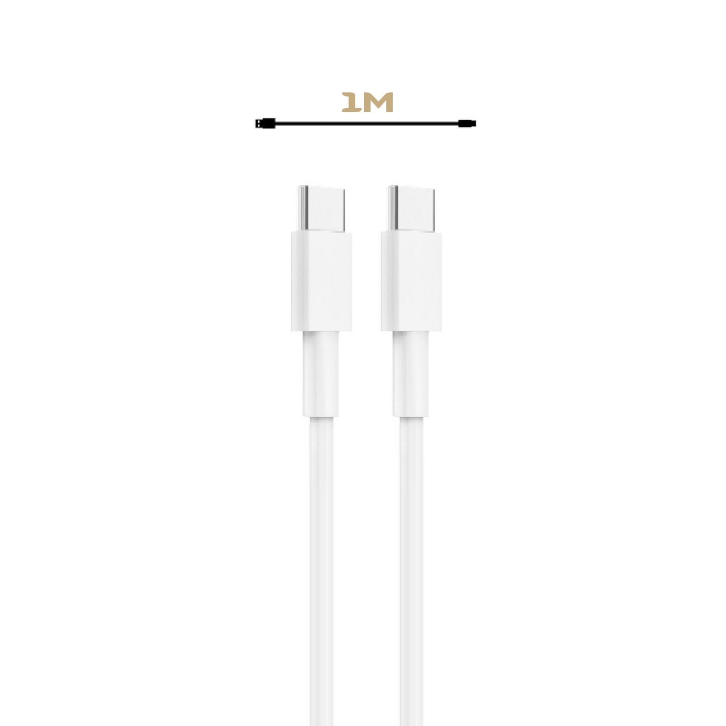 Samsung USB-C zu USB-C Ladekabel weiß