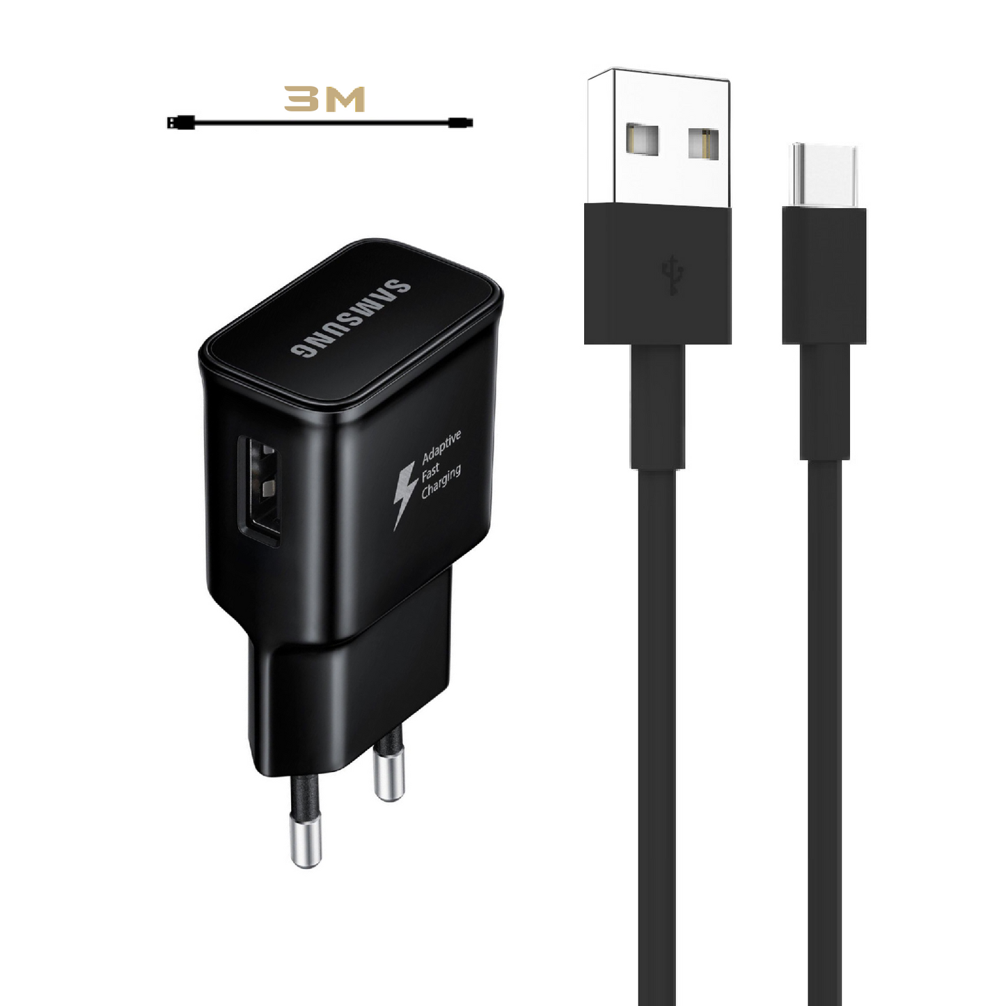 Samsung USB-C Ladeset 15W schwarz