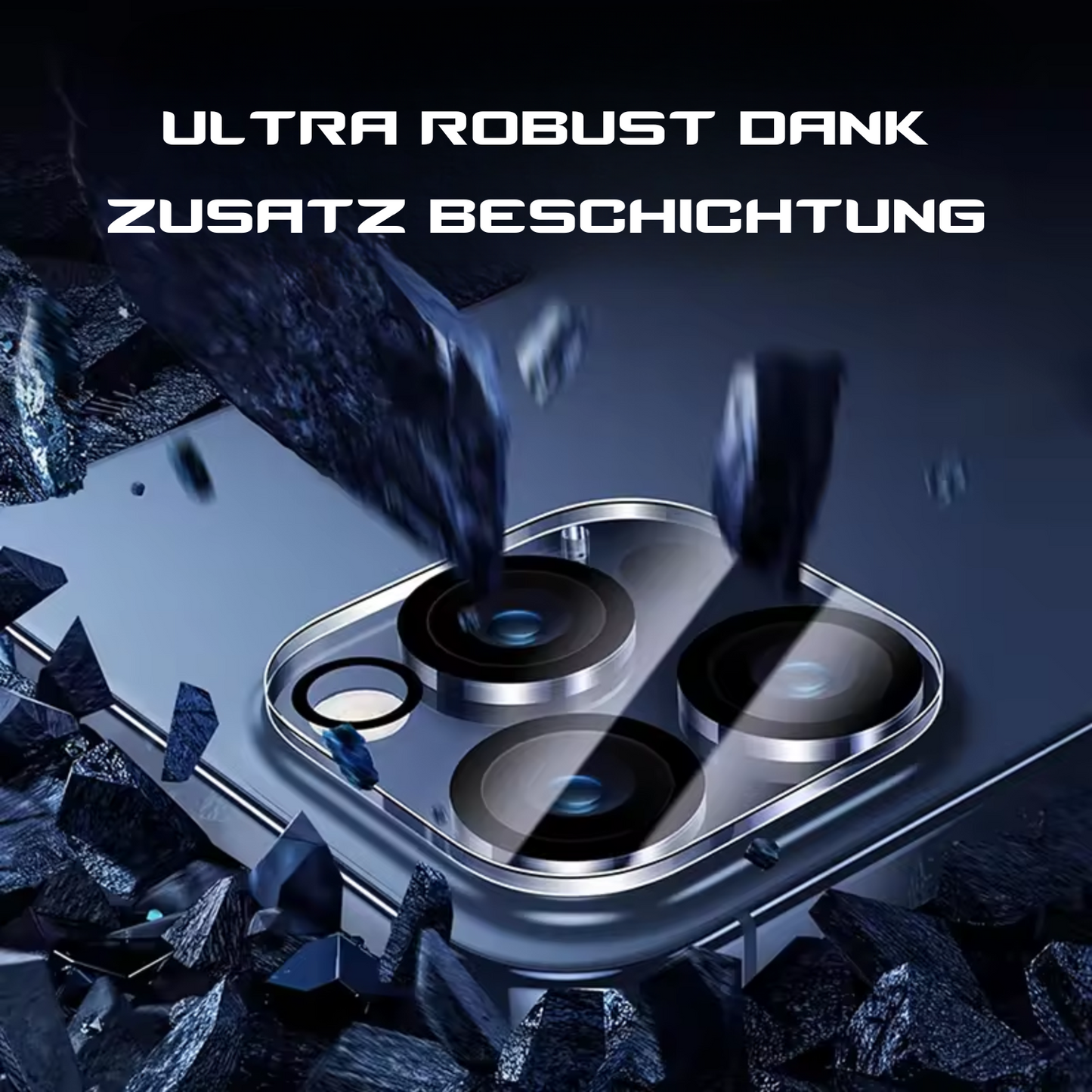 5in1 Schutzset für iPhone Hülle|Displayschutz|Kameraschutz
