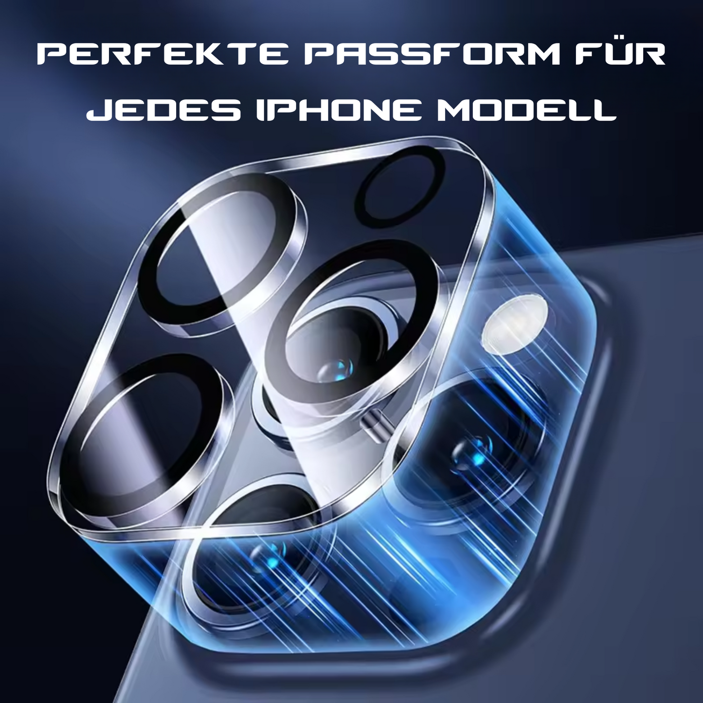 5in1 Schutzset für iPhone Hülle|Displayschutz|Kameraschutz