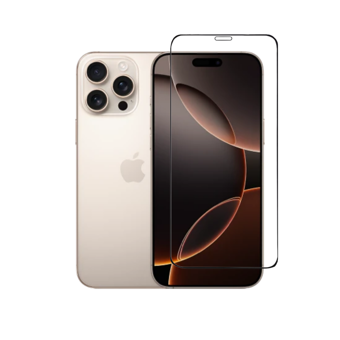Panzerfolie für iPhone 16|16 Plus|16 Pro|16 Pro Max