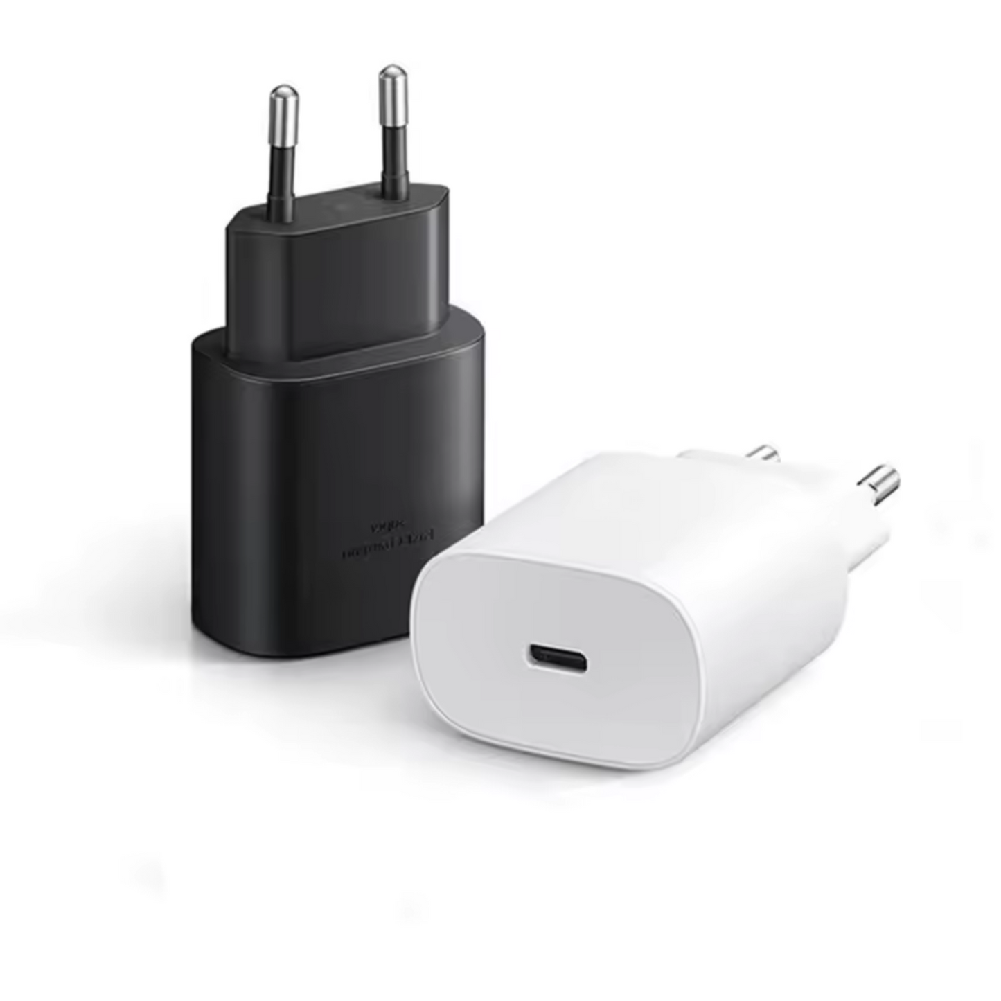 USB-C Schnell Ladekabel Ladegerät in schwarz