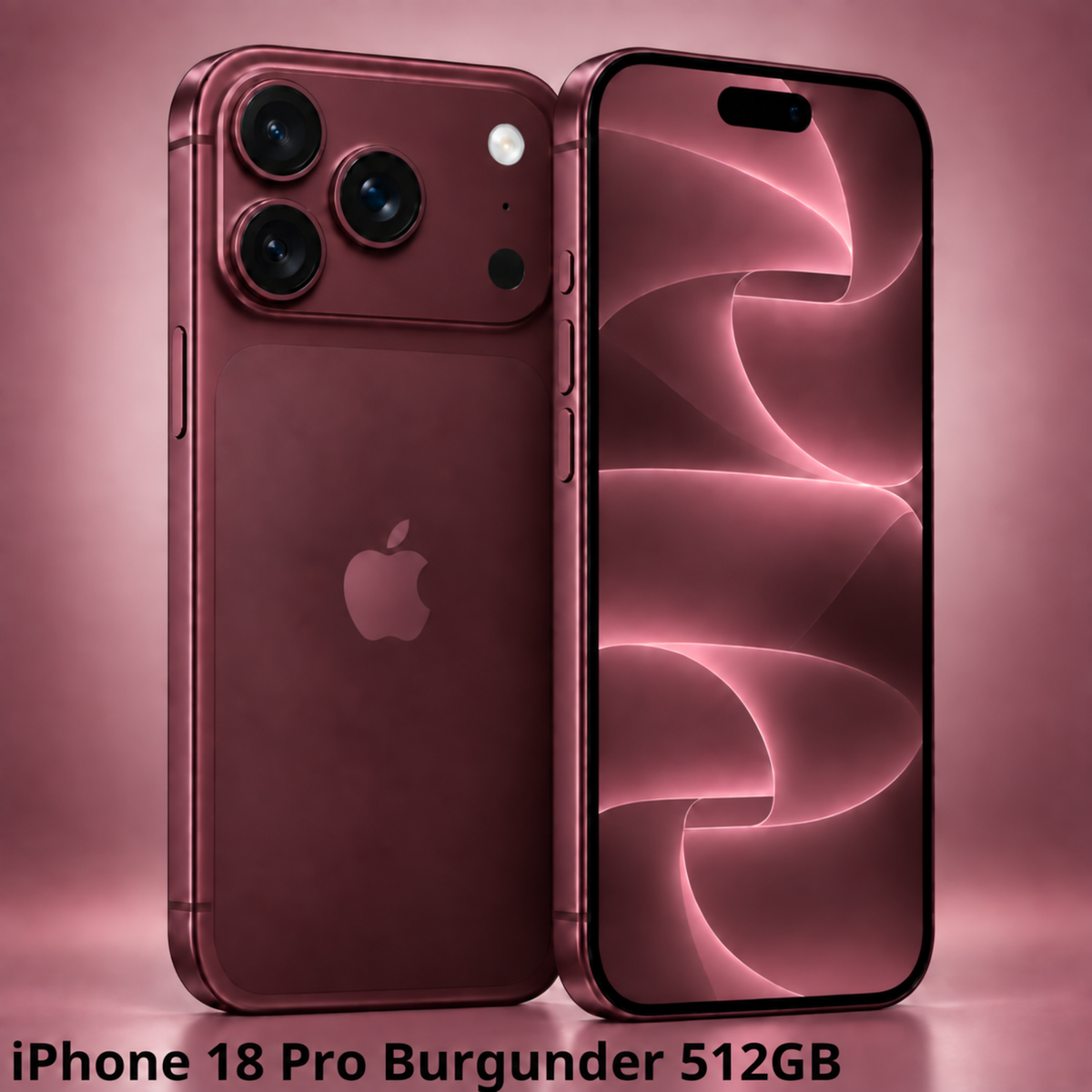Apple iPhone 18 Pro Burgundy (Burgunder) 512GB A3714 NEU & OVP versiegelt