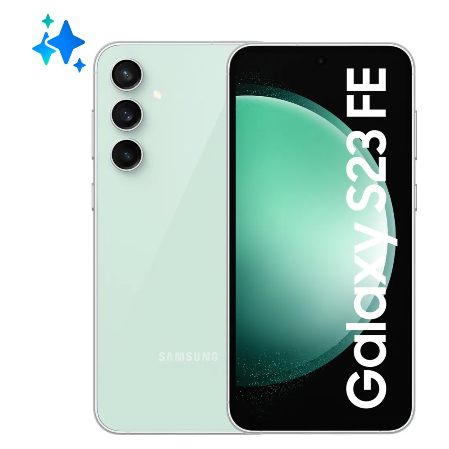 Samsung Galaxy S23 FE 128GB Mint Grün Dual SIM 8GB RAM 5G 4500 mAh NEU OVP