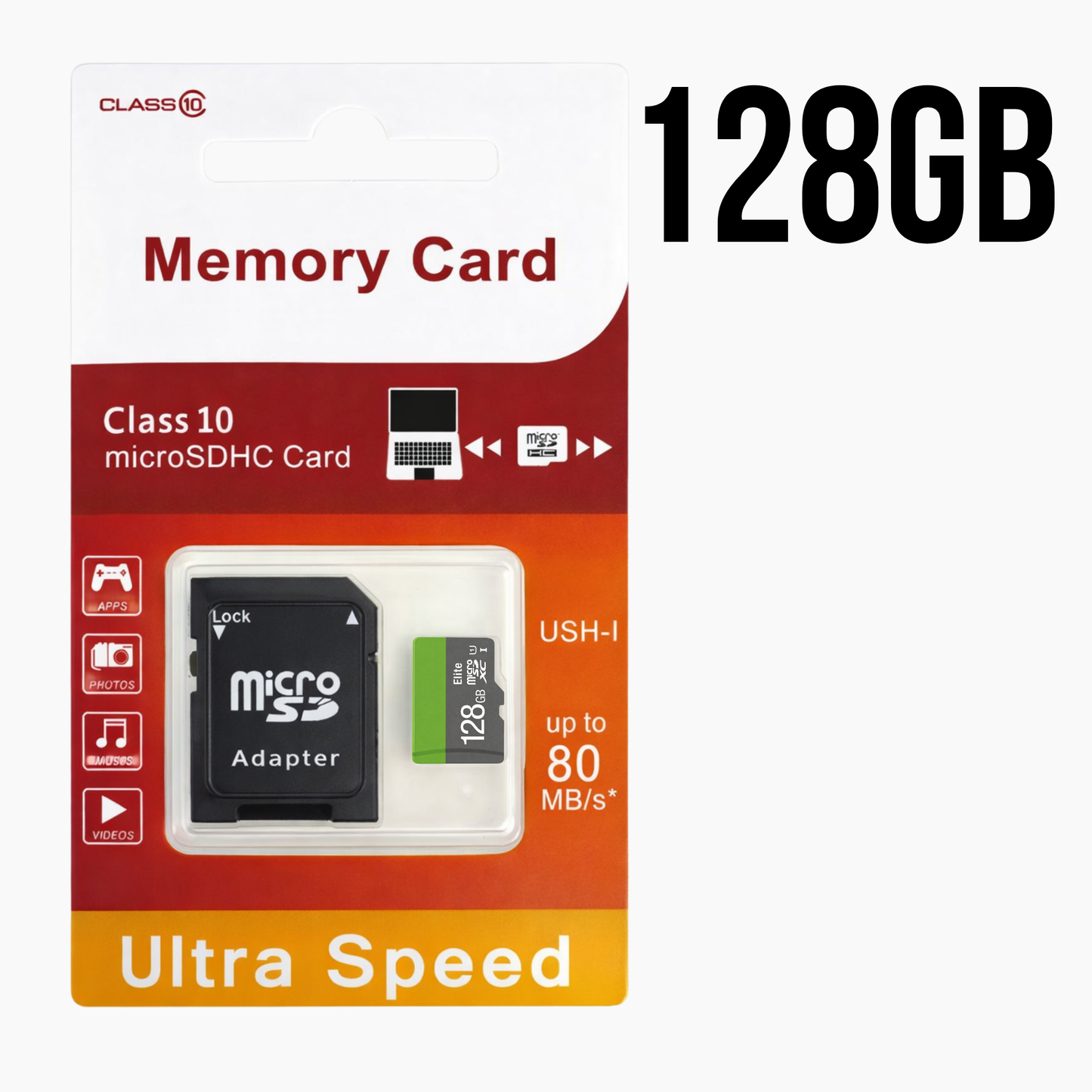 Micro SD Speicherkarte Elite 32GB 64GB 128GB 256GB 512GB 1TB