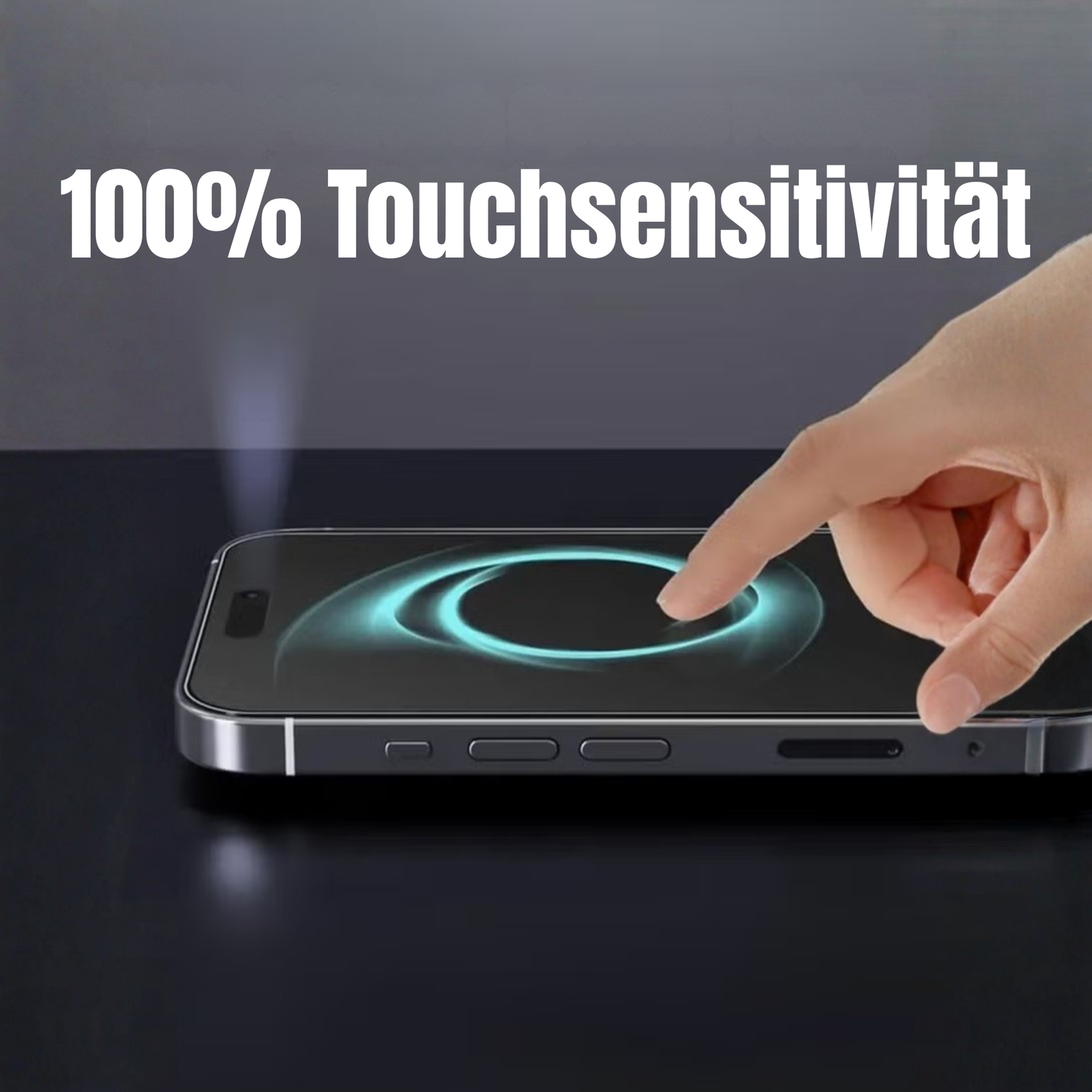Panzerfolie Displayschutz inklusive Anbringhilfe für alle iPhone Modelle