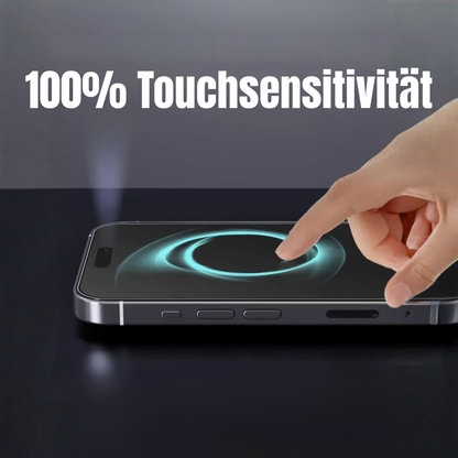 Panzerfolie Displayschutz inklusive Anbringhilfe für alle iPhone Modelle