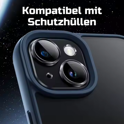 Kameraschutz Aluminium in silber für iPhone