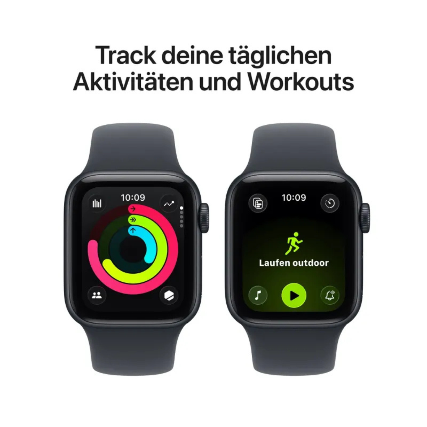 Apple Watch SE 3 (40 mm, GPS) Midnight Midnight Sport Band S/M M/L NEU & OVP versiegelt