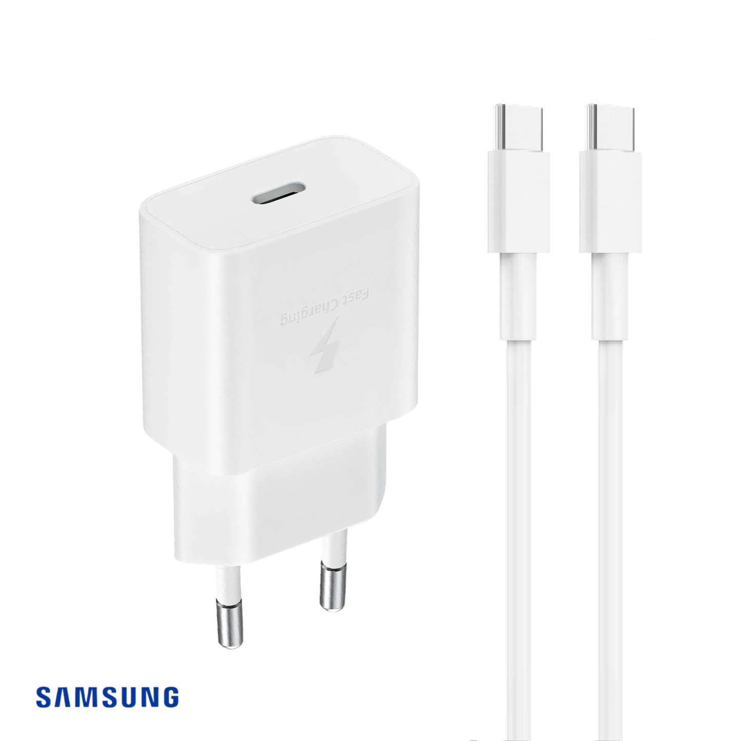 Samsung Schnellladeset 15W USB-C weiß