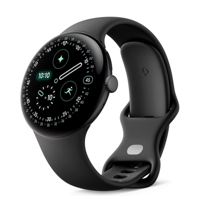 Google Pixel Watch 4 (45 mm, LTE) Matte Black Obsidian Band NEU & OVP versiegelt