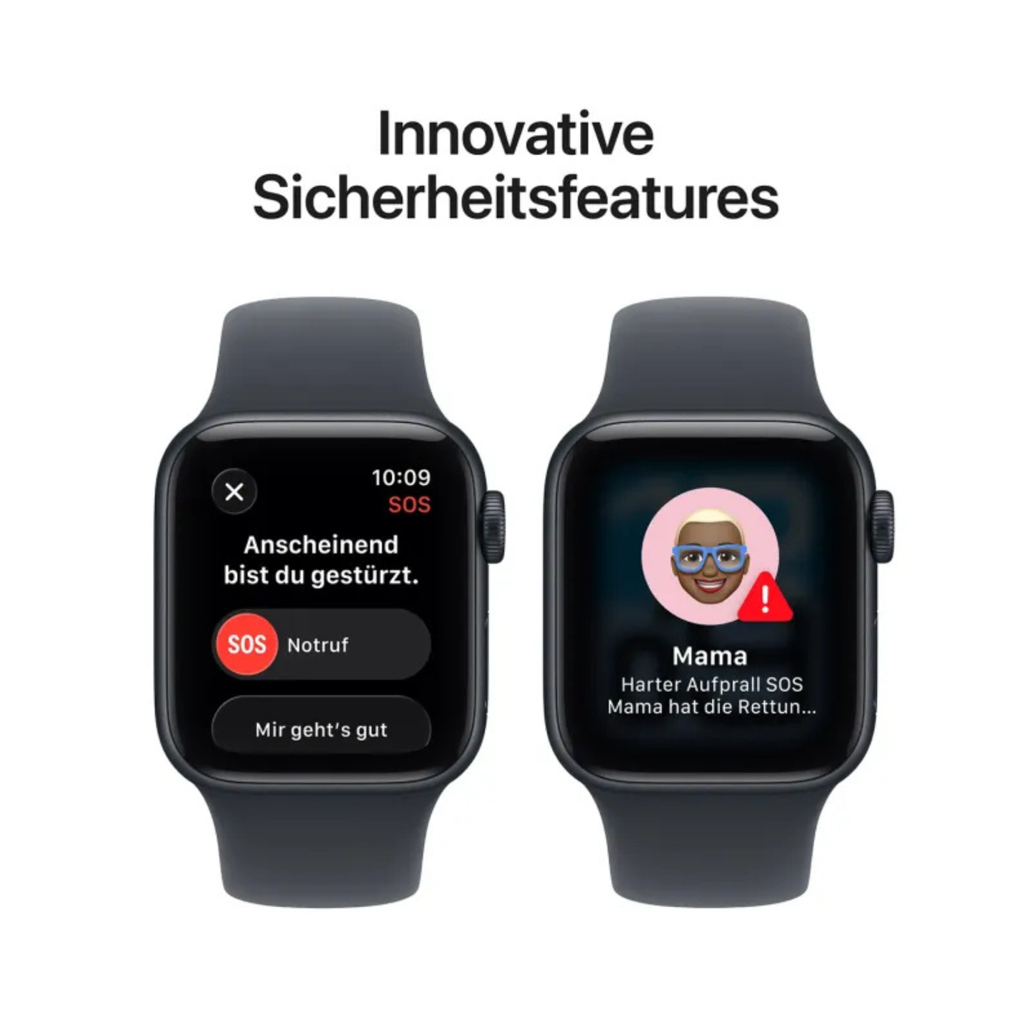 Apple Watch SE 3 (40 mm, GPS) Midnight Midnight Sport Band S/M M/L NEU & OVP versiegelt