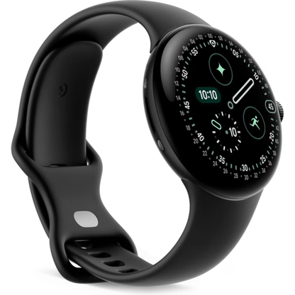 Google Pixel Watch 4 (45 mm, LTE) Matte Black Obsidian Band NEU & OVP versiegelt