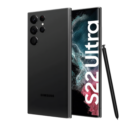 Samsung Galaxy S22 Ultra 128GB Phantom Black 5G Dual Sim Simlock frei NEU OVP