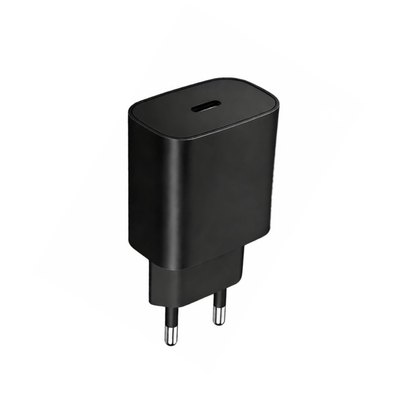 USB-C Schnell Ladekabel Ladegerät in schwarz