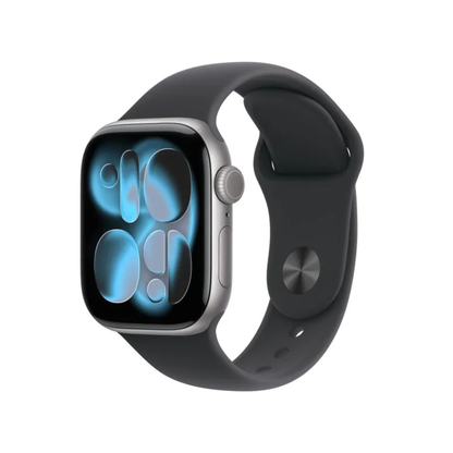 Apple Watch Series 11 (42 mm, GPS) Space Grey Black Sport Band S/M M/L NEU & OVP versiegelt