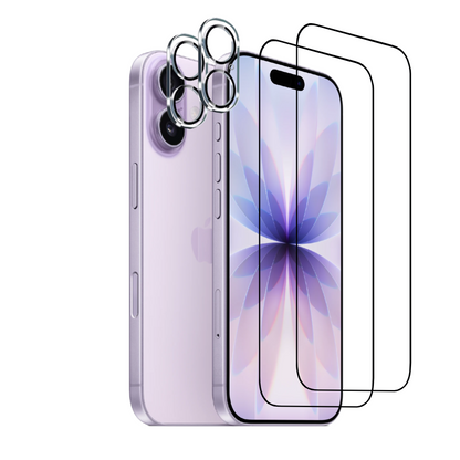 4in1 Schutzset für iPhone 17|17 Air|17 Pro|17 Pro Max|