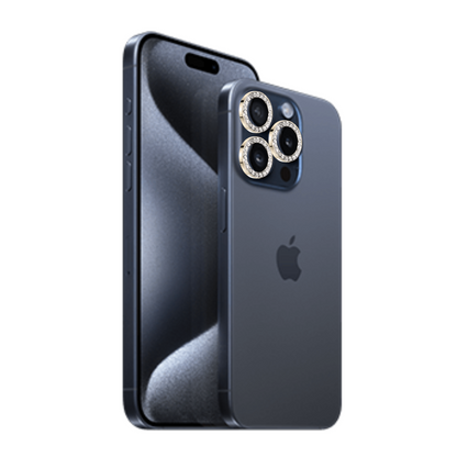 Linsenschutz Glitzer Ringe für iPhone 15|15 Plus|15 Pro|15 Pro Max