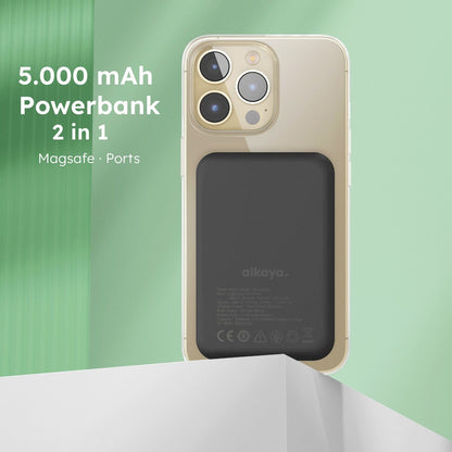 Alkaya Powerbank 5000 mAh schwarz