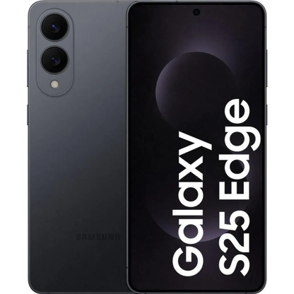 Samsung Galaxy S25 Edge 5G Titanium JetBlack 256GB Dual SIM ohne Simlock NEU & OVP