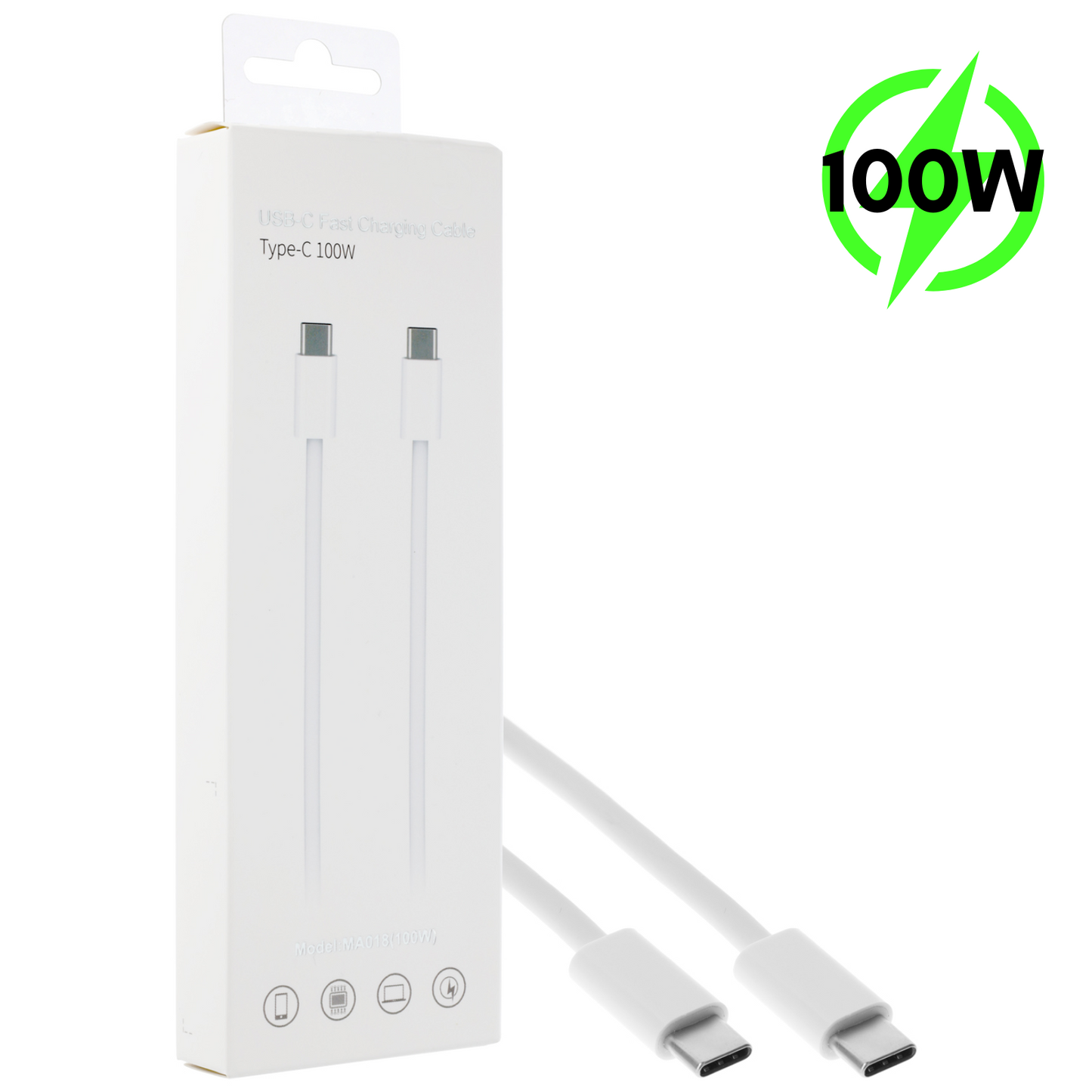 100W USB-C zu USB-C Ladekabel