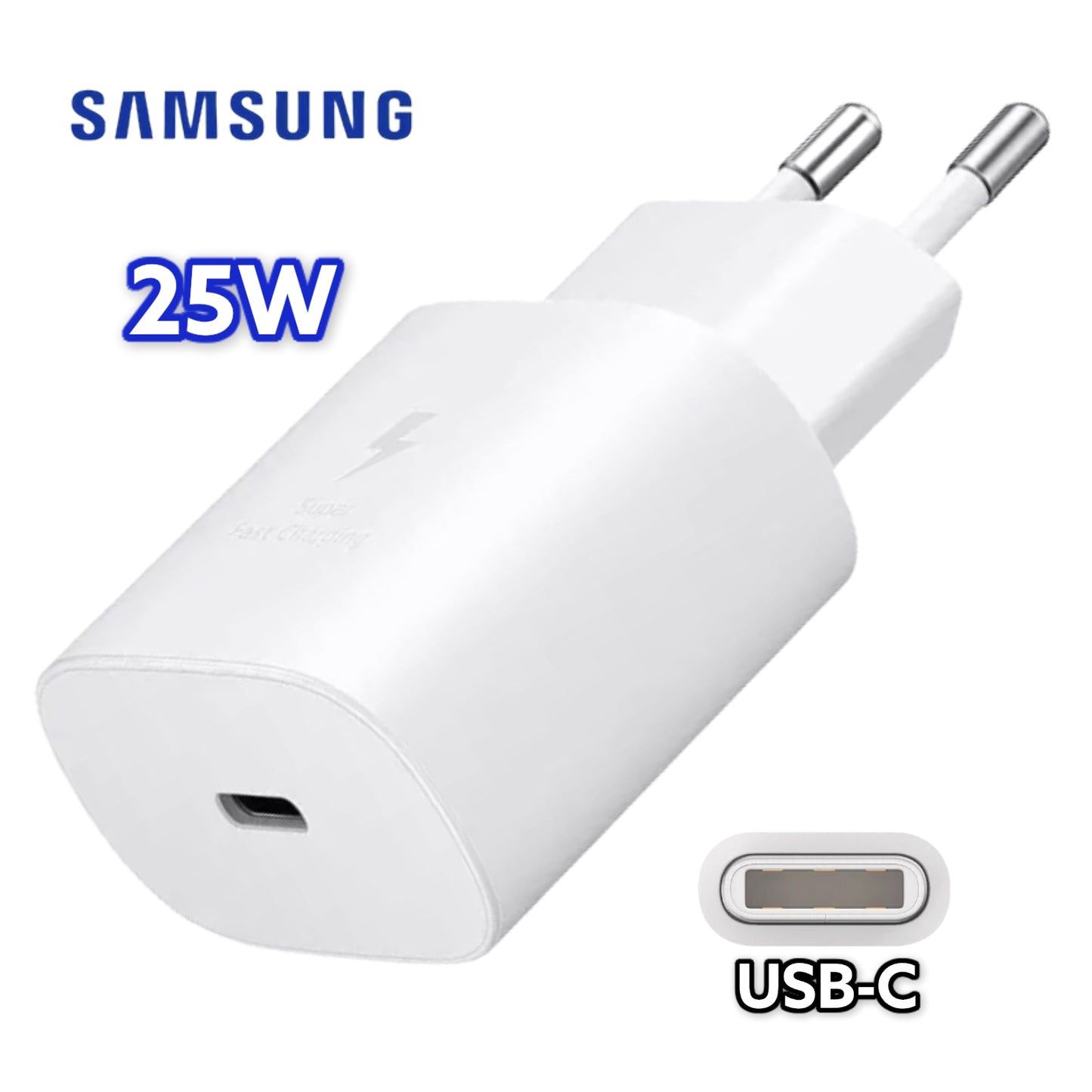 Samsung USB-C Schnellladeset 25W weiß