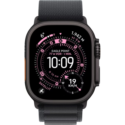 Apple Watch Ultra 3 (49 mm, GPS + Cellular) Black Titanium Black Alpine Loop S M NEU & OVP versiegelt