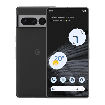 Google Pixel 7 Pro 256GB Obsidian Schwarz Dual Sim 5G – Ansicht 2
