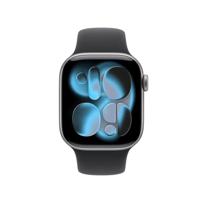 Apple Watch Series 11 (42 mm, GPS) Space Grey Black Sport Band S/M M/L NEU & OVP versiegelt
