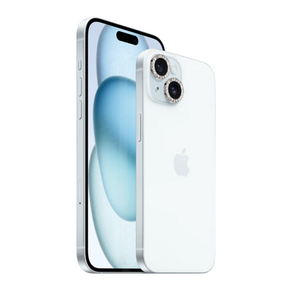 Linsenschutz Glitzer Ringe für iPhone 15|15 Plus|15 Pro|15 Pro Max