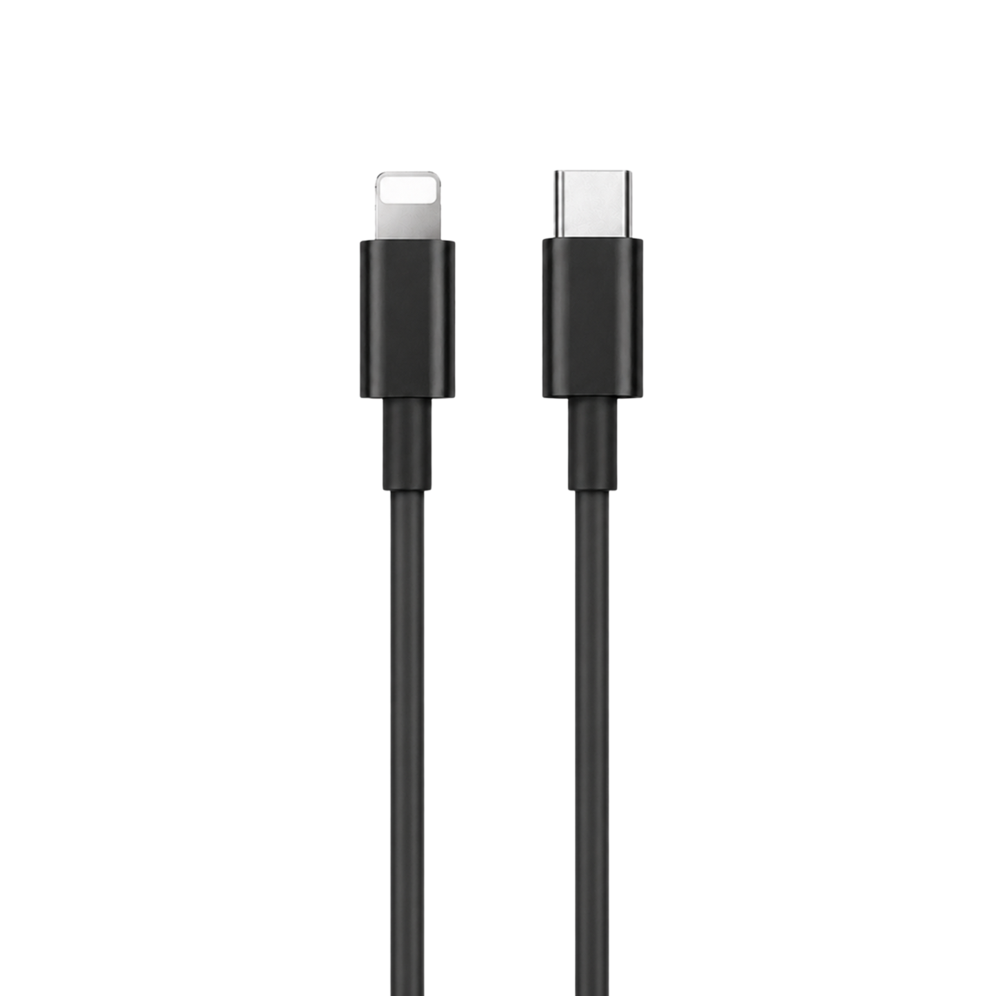 MobileKing USB-C iPhone Schnell-Ladekabel schwarz