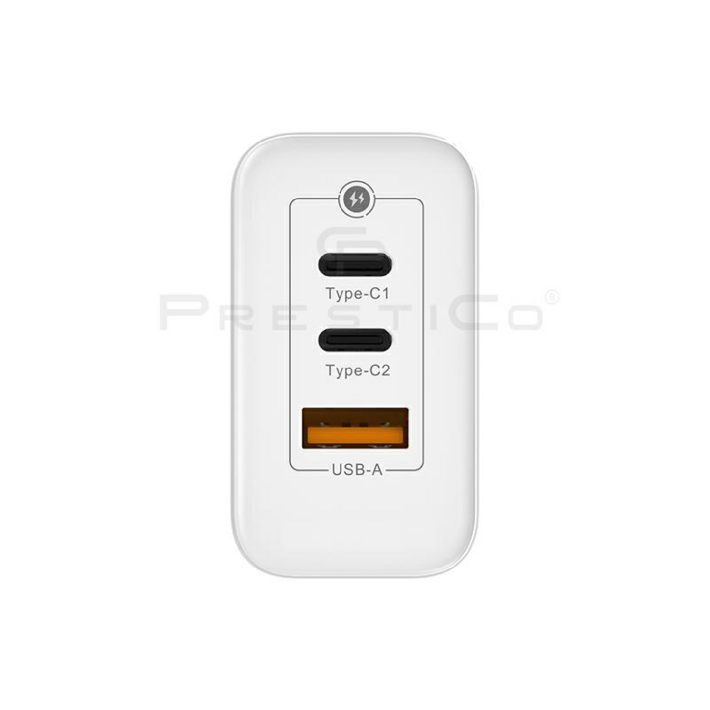 MobileKing Schnell-Ladegerät 65W USB-C/USB-A