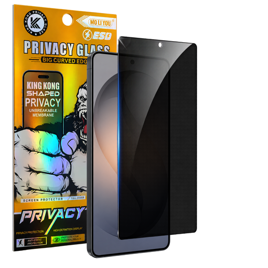 Privacy Blickschutz Panzerfolie für Samsung Galaxy 23 - 26er Reihe