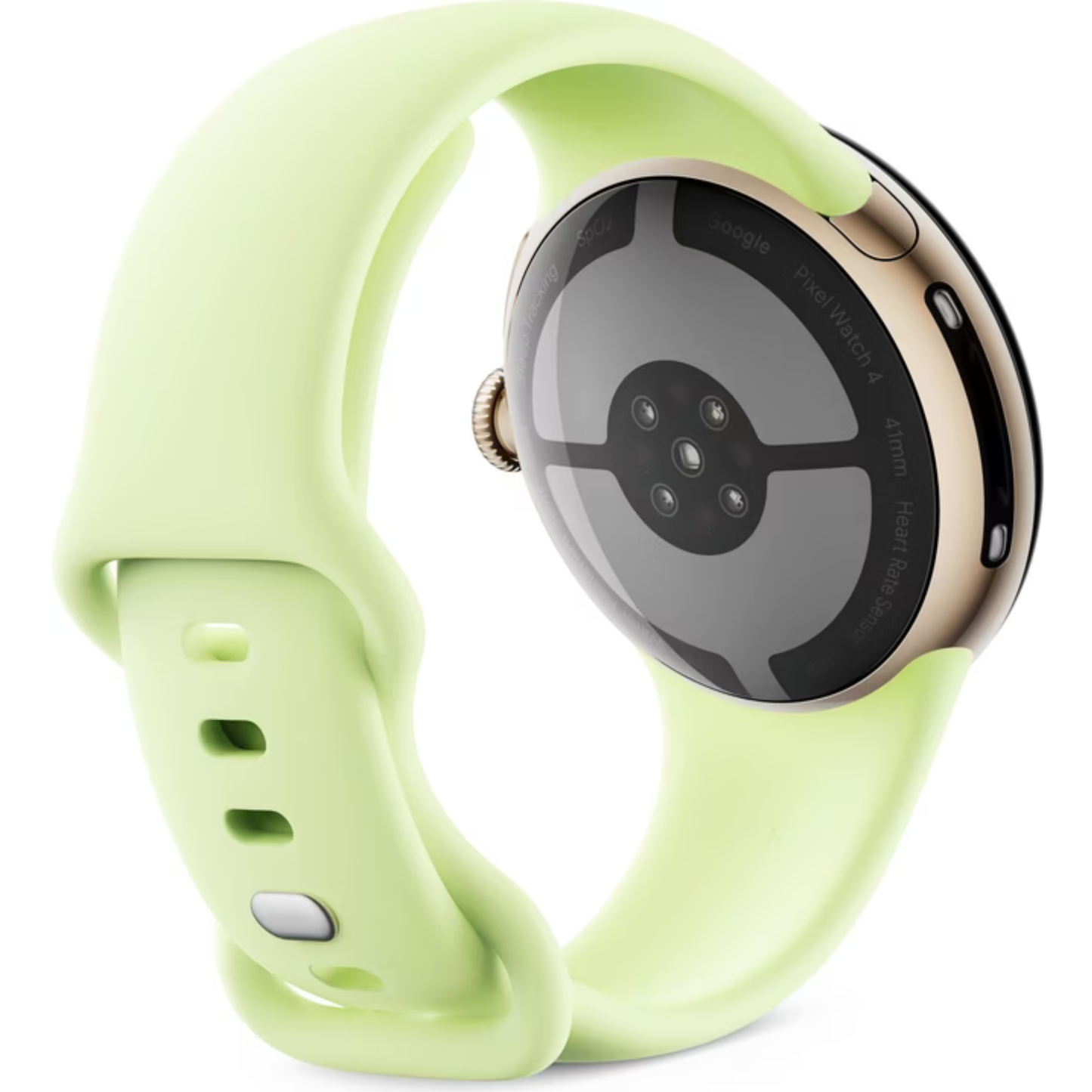 Google Pixel Watch 4 (41 mm, WiFi) Gold Lemongrass Band NEU & OVP versiegelt