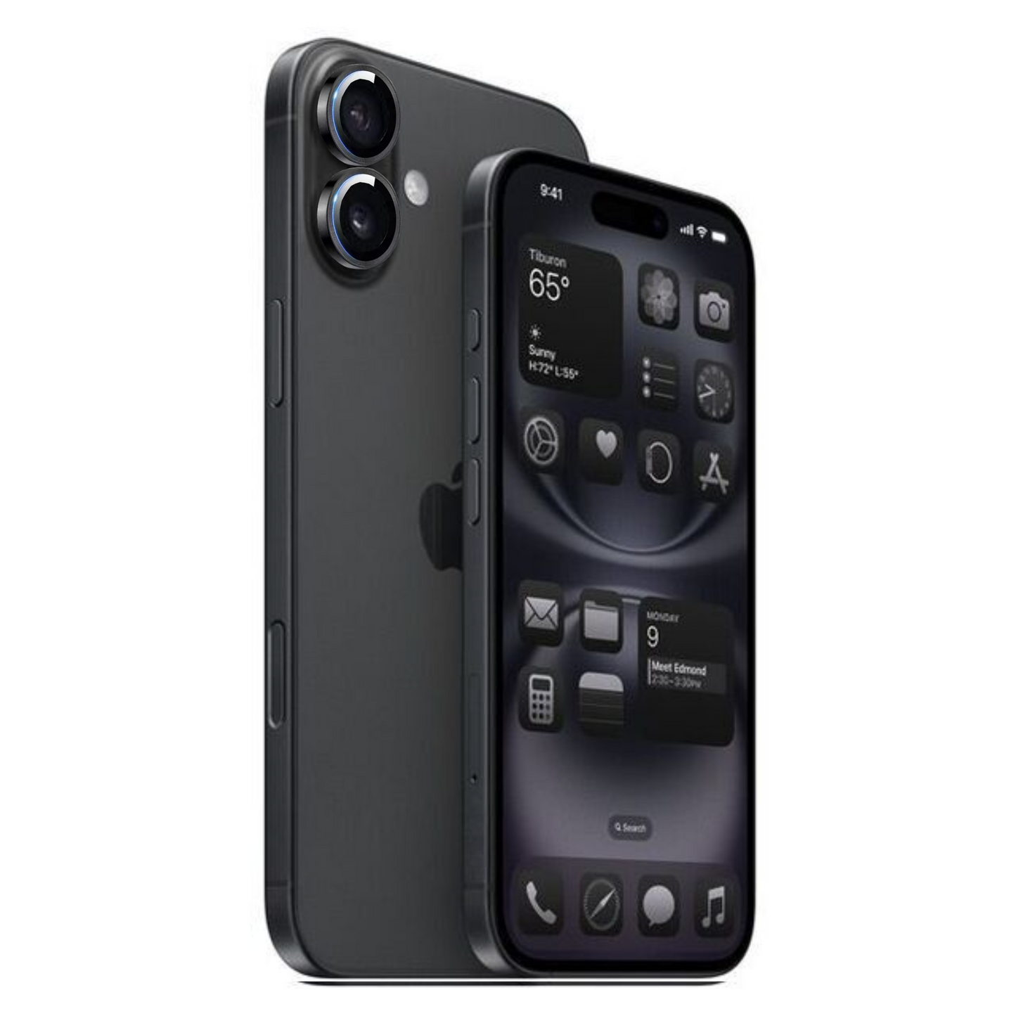 Linsenschutz Ringe für iPhone 16|16 Plus|16 Pro|16 Pro Max